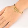 Imagem de Pulseira Snake Com 2 Filhos Folheada a Ouro 18k