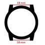Imagem de Pulseira Sport Silicone Compatível Com Garmin Venu 3s 41mm
