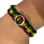 Imagem de Pulseira Tornozeleira Reggae Jamaica Bordada