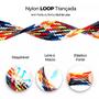 Imagem de Pulseira Trançado Nylon Loop Compatível com AppleWatch