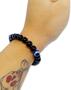 Imagem de Pulseira Unisex Olho Grego da Sorte Ajustável Preta