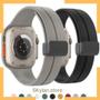 Imagem de Pulseira Vermelho Magnética 38/40/41mm Com Imã Fecho Preto Compatível Applee Waatch Serie 3 4 5 6 7 8