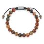 Imagem de Pulseira West Coast Jewelry masculina Picasso Jasper Stone