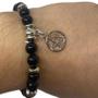 Imagem de Pulseira Wicca Bruxa Ou Pentagrama Proteção - Escolha A Cor