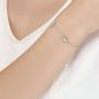 Imagem de Pulseira Wokex Prata - Estrela e Lua - Para Mulheres