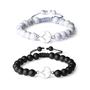 Imagem de Pulseiras COAI Long Distance Stone Matte Onyx Howlite