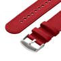 Imagem de Pulseiras de relógio Archer Canvas Quick Release 18 mm em vermelho carmim