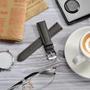 Imagem de Pulseiras de Relógio BISONSTRAP em Couro com Textura - 22mm - Para Homens e Mulheres
