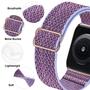 Imagem de Pulseiras Elásticas de Nylon DMIGADIGLO para Apple Watch (38-46mm) - Pacote com 24