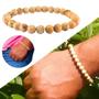 Imagem de Pulseiras  masculina e feminina  com miçangas de 8mm cores diversas estilo e beleza