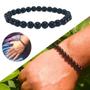 Imagem de Pulseiras  masculina e feminina  com miçangas de 8mm cores diversas estilo e beleza