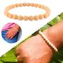 Imagem de Pulseiras  masculina e feminina  com miçangas de 8mm cores diversas estilo e beleza