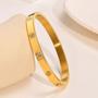 Imagem de Pulseiras MPRAINBOW Banhadas a Ouro 18K com Zircônia Cúbica - Par