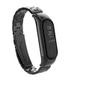 Imagem de Pulseiras NSmart em aço 3 elos compatível com MI Band 4 ou 3 + Película