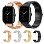 Imagem de Pulseiras premium em aço inoxidável 3 elos Nsmart compatíveis com Amazfit GTS / GTS 2 MINI / GTS 2 / GTS 2e / GTS 3 / GTS 4 mini