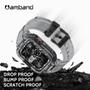 Imagem de Pulseiras Pretas AmBand para Apple Watch 45mm