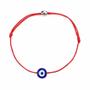 Imagem de Pulseiras Turkish Lucky Evil Eye azul acrílico unissex