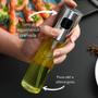 Imagem de Pulverizador de azeite de oliva, frasco spray de óleo  100 ml, spray de azeite para salada, churrasco, assar
