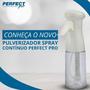 Imagem de Pulverizador Gatilho com Spray Contínuo 200ml Perfect Pro