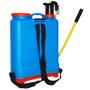 Imagem de Pulverizador Manual Costal 20 Litros Borrifador com 4 Bicos Bomba Importway IWPM20-020