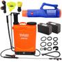 Imagem de Pulverizador Vulcan VPB16L8N12B 16L com Bateria 8 Amperes + Acessório Nebulizador AN12 com Bateria
