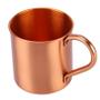 Imagem de Pure Copper Moscow Mule Mug Solid Smooth Without Inside Liner For Cocktail Coffee Beer Milk Water Cup Home Bar Drinkware Cool Canecas(ouro)