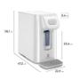 Imagem de Purificador de Água Electrolux PC01B com Sistema Eletrônico, Aqua Pure e Compressor Ecológico Branco