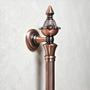 Imagem de Puxador Duplo Classic 260mm Cobre Antigo Porta Pivotante Correr Passagem Madeira Vidro Colonial Clássico Rústico - Máxima Metais