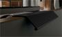 Imagem de Puxador Moveis Aluminio 7015 Firenze 45º Curvo 192mm Preto