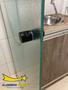 Imagem de Puxador Para Box De banheiro Preto em Zamac - Alumínios Cometa 