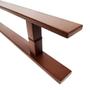 Imagem de Puxador Para Portas Clean 60 cm Corten