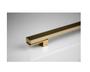 Imagem de Puxador Porta Living Dourado Gold Zen Duplo 50 Cm 500 Mm