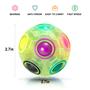 Imagem de Puzzle Ball Vdealen Magic Rainbow Speed Cube - Pacote com 2 (7cm)