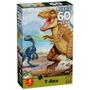 Imagem de Puzzle Quebra Cabeça Infantil T-Rex Com 60 Peças 04430 Grow