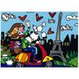 Imagem de Puzzle Romero Britto Paris 1000 Peças Grow