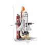 Imagem de Puzzle Space Shuttle - Blocos Compatíveis com Lego