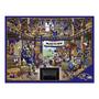 Imagem de Puzzle YouTheFan NFL Baltimore Ravens Barnyard Fans 500 unidades