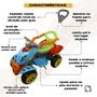 Imagem de Quadriciclo Carrinho de Passeio Com Pedal Andador Infantil Com Empurrador Jipe Totoka Bebê Criança