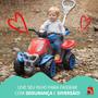 Imagem de Quadriciclo Carrinho Motoca Criança 2x1 Spider Spyder Aranha Passeio Infantil