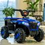 Imagem de Quadriciclo ElÉtrico Infantil Azul Veiculo Bateria 6v
