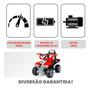 Imagem de Quadriciclo Elétrico Infantil Baby Criança 6V Vermelho