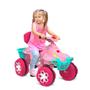 Imagem de Quadriciclo Infantil Bandeirante 1220 Passeio e Pedal Rosa