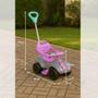 Imagem de Quadriciclo Infantil carrinho de passeio  haste pra empurrar empurrador