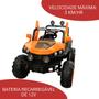 Imagem de Quadriciclo Infantil Elétrico 12V 2 Assentos Laranja Suporta 25kg Luzes/Som BW085LR - Importway