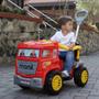 Imagem de Quadricíclo Infantil Maral 3135 Truck Bombeiro Pedal e Passeio Haste Removivel