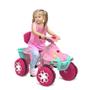 Imagem de Quadriciclo Infantil Passeio a Pedal Smart Quad Rosa Bandeirante