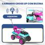 Imagem de Quadriciclo Infantil Passeio e Pedal com Haste Direcionavel