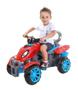 Imagem de Quadriciclo Infantil Passeio E Pedal Spider C/ Empurrador - Maral