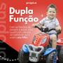 Imagem de Quadriciclo Infantil Spider Motoca Confortável Puxador Aro Protetor Coordenação Motora