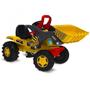 Imagem de Quadriciclo Trator Escavadeira Infantil com Pedal Brinquedos Bandeirante